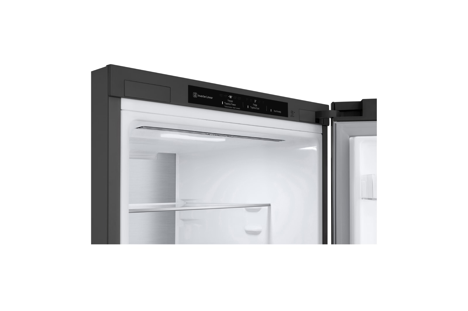 LG NatureFRESH Kühl-Gefrierkombination Steel, 384L, Smart Inverter, Linear Cooling, leise