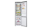 Lade das Bild in den Galerie-Viewer, LG NatureFRESH Kühl-Gefrierkombination Steel, 384L, Smart Inverter, Linear Cooling, leise
