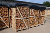Premium Halbgetrocknetes Buchenholz, Ofenfertig, Gestapelt auf Palette, 2 m³