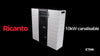 Kompaktes ETNA Ricanto 10 kW Pelletheizgerät – Extra flaches Design