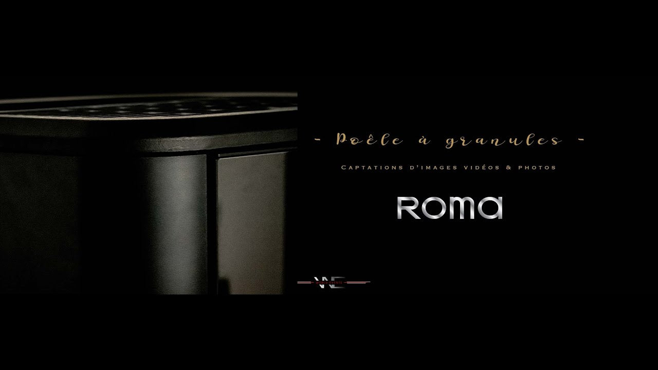 Roma 9 kW Pelletöfen: Stilvolles Design, Hohe Leistung, Leiser Betrieb