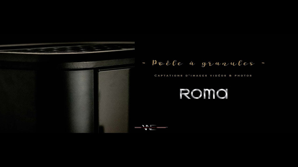 Roma 9 kW Pelletöfen: Stilvolles Design, Hohe Leistung, Leiser Betrieb