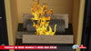 BiWood Hybrid-Holz- und Pelletbrenner mit Siebdruckglas – 11,2 kW