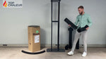 Lade das Bild in den Galerie-Viewer, Vulcano Up 13,1 kW Pellet Ofen: Leistungsstark, Effizient, Platzsparend, WLAN-fähig
