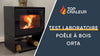 Orta Holzofen 11 kW mit Oberer Rauchabführung – Komplettpaket