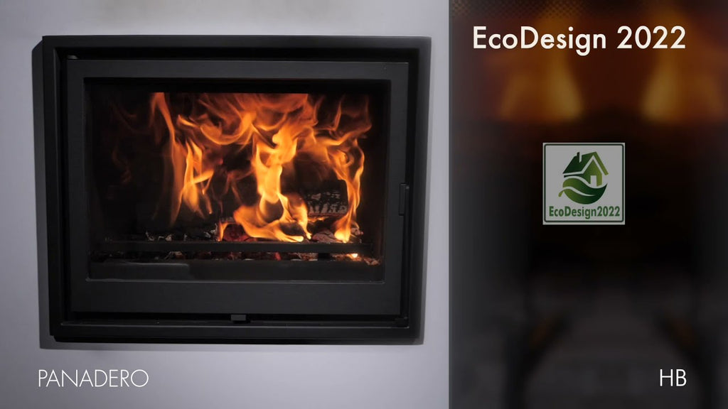 Panadero HB Holzofen 9,8 kW: Effizienter, Eleganter Kamin für Ihr Zuhause
