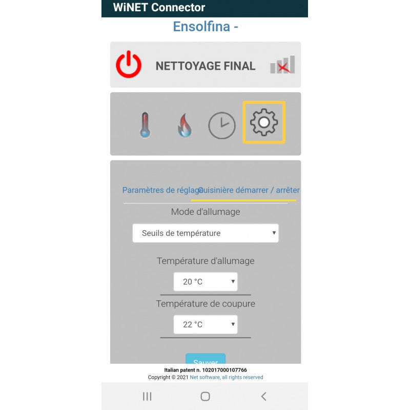 ETNA Wi‑Fi Modul Type M – Fernsteuerung für Pelletöfen