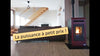 Cayenne 14 kW Granulatheizung ETNA Luxe mit 23 kg Tank