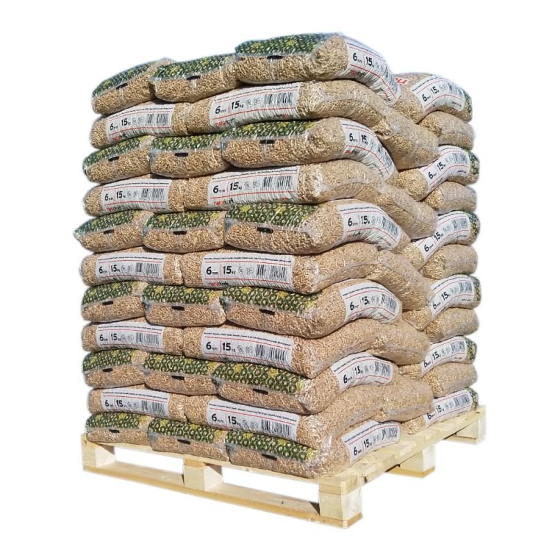 Naturkraft Holzpellets Palette 66×15 kg – DIN Plus & EN Plus A1