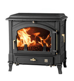 Lade das Bild in den Galerie-Viewer, Nestor Martin Harmonie III Holzofen 12 kW Doppelverbrennung Modernes Design
