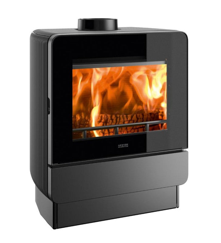 Nestor Martin M43 Holzofen 9,5 kW Doppelverbrennung mit IR-Glas