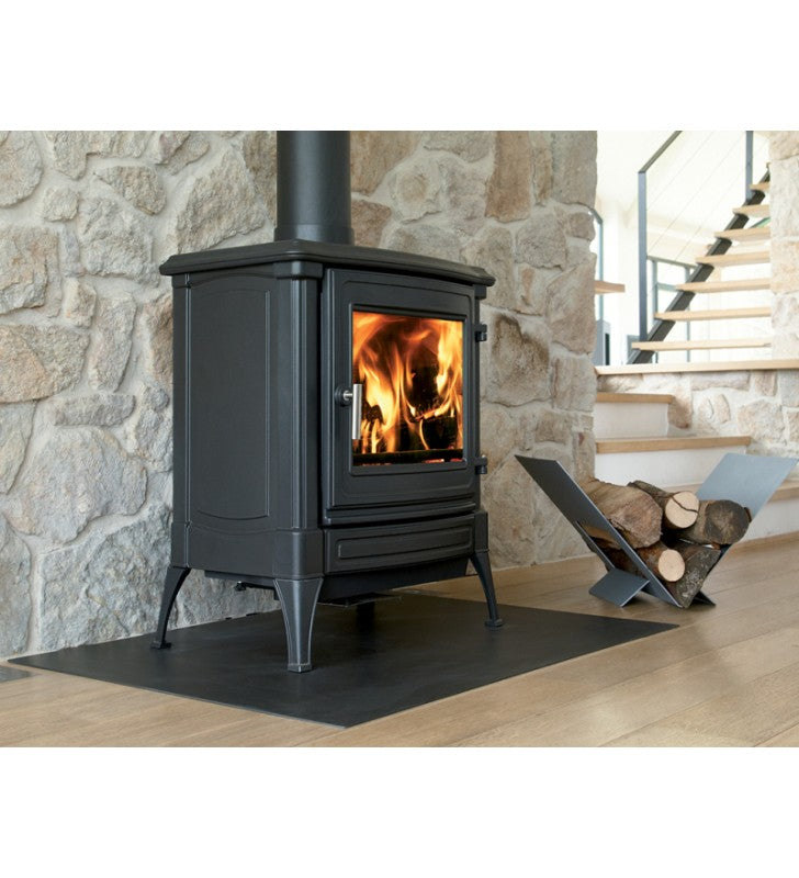 Nestor Martin S33 Gusseisen Holzofen mit doppelter Verbrennung und IR‑Glas