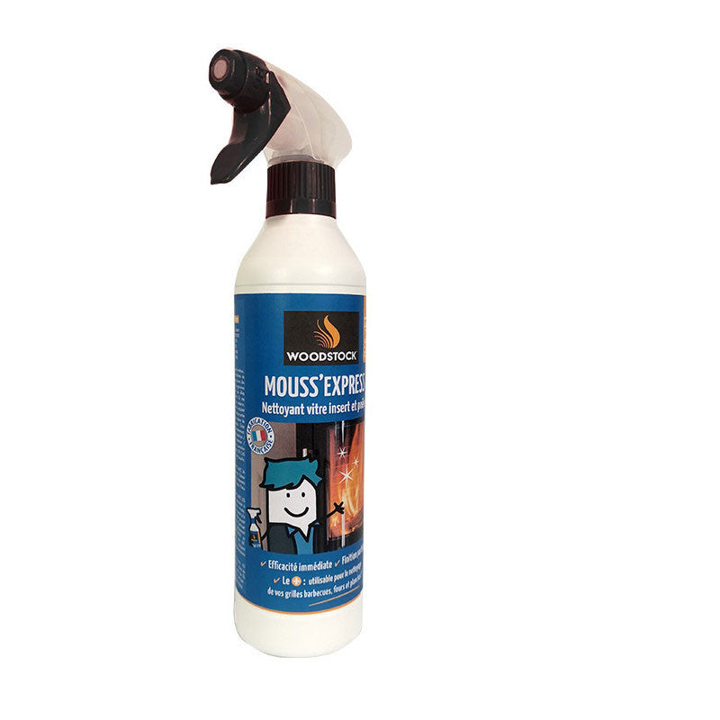 Mouss'Express Glasreiniger für Ofen & Einbau – 500 ml, kraftvoll und umweltfreundlich
