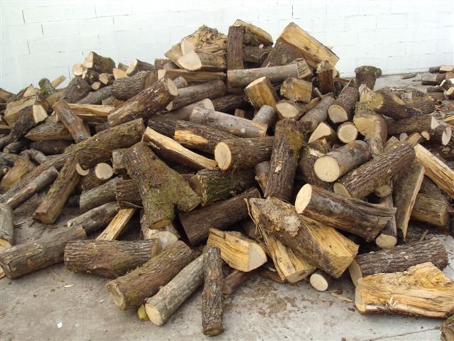 Trockenes Brennholz 33 cm – Eiche, Buche & Hainbuche Mischgröße