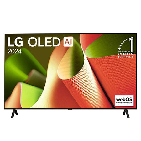 LG OLED B4 Serie 65 Zoll 4K Smart TV: Brillantes Bild, AI-Prozessor