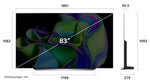 Lade das Bild in den Galerie-Viewer, LG OLED83C31LA 83 Zoll 4K OLED evo C3 TV
