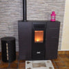 Orcino 7 kW Extraflacher Pelletofen: Effizientes Heizen mit Stil für Ihr Zuhause