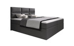 Lade das Bild in den Galerie-Viewer, Carre Boxspringbett mit USB-Anschluss: Modernes Design, Hoher Schlafkomfort, Praktische Ladefunktion
