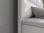 Lade das Bild in den Galerie-Viewer, Carre Boxspringbett mit USB-Anschluss: Modernes Design, Hoher Schlafkomfort, Praktische Ladefunktion
