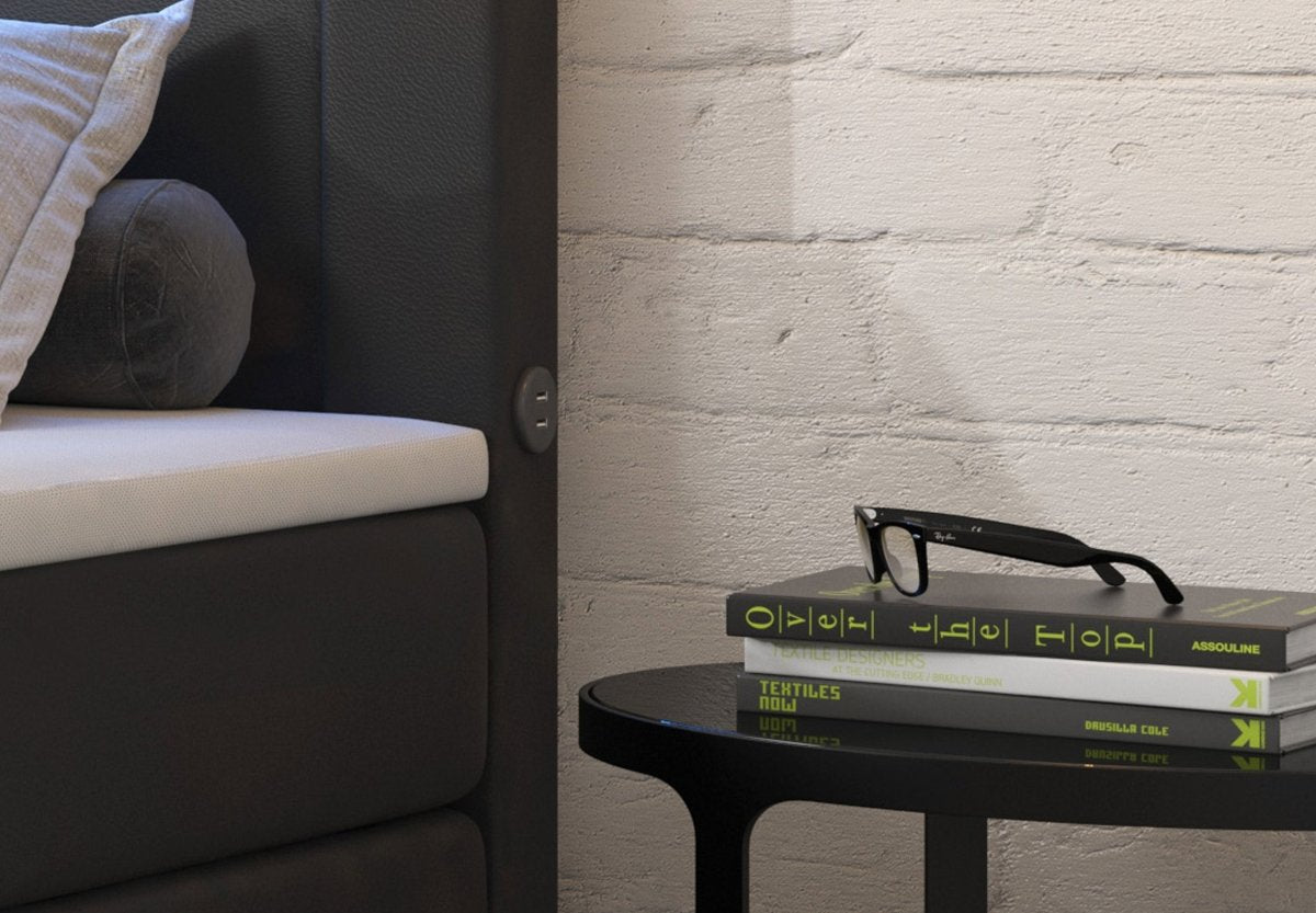Repos Boxspringbett mit LED & USB: Luxuriöser Schlafkomfort in modernem Design