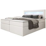 Lade das Bild in den Galerie-Viewer, Repos Boxspringbett mit LED &amp; USB: Luxuriöser Schlafkomfort in modernem Design
