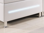 Lade das Bild in den Galerie-Viewer, Luxus Boxspringbett Sejour mit LED-Beleuchtung – Modernes Polsterbett für Schlafkomfort
