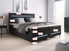Luxus Boxspringbett Sejour mit LED-Beleuchtung – Modernes Polsterbett für Schlafkomfort