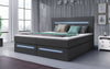 Luxuriöses Boxspringbett Sejour mit LED-Beleuchtung und cleverem Stauraum