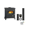 Godin Fonteval Holzofen Pack mit Oberer Abluftöffnung 10 kW