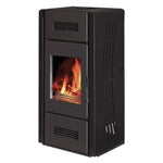 Lade das Bild in den Galerie-Viewer, Romana Holzofenpaket mit Ventilator und oberem Abzug, 8 kW Leistungsstark
