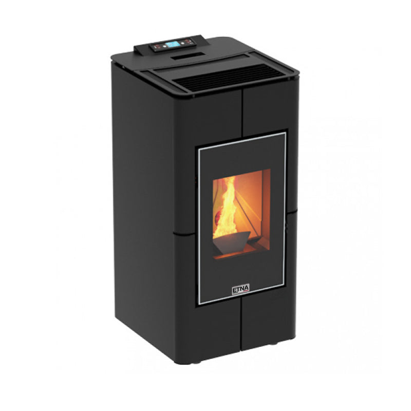 Tendenza 10 kW Kanalkaminofen: Effizientes, dichtes Pelletheizsystem mit Installationskit