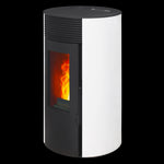 Lade das Bild in den Galerie-Viewer, ETNA Giuliana Up Pelletkaminofen-Paket mit konzentrischem Abluftkit oben – 9,1 kW
