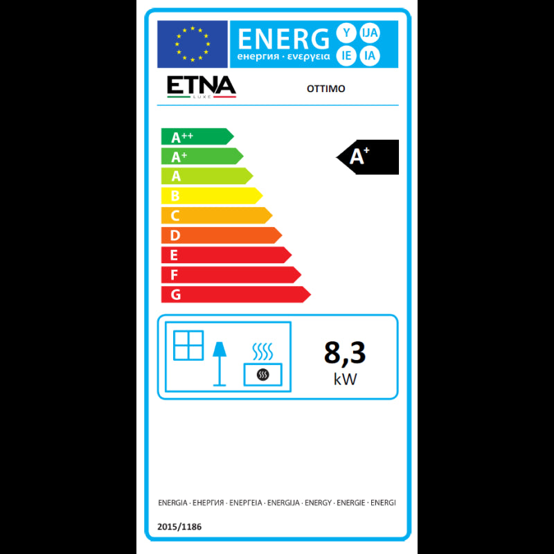 Ottimo Silenzio Pelletöfen Komplettset – Ultra leise, 9,2 kW