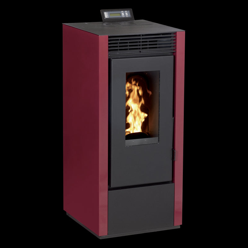 ETNA Vittoria Plus Pelletkaminofen: Effizient, Konzentrisch, Hinterauslass, 14 kW