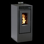 Lade das Bild in den Galerie-Viewer, ETNA Vittoria Plus Pelletkaminofen: Effizient, Konzentrisch, Hinterauslass, 14 kW
