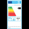 Vulcano EVO Dichter Pellet-Ofen 12 kW mit Konzentrischem Abluft-Kit Hinten