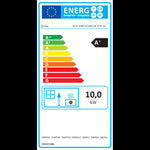 Lade das Bild in den Galerie-Viewer, Vulcano EVO Dichter Pellet-Ofen 12 kW mit Konzentrischem Abluft-Kit Hinten
