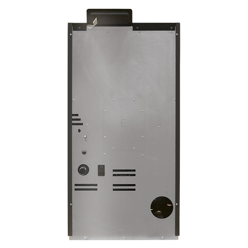 Vulcano EVO Dichter Pellet-Ofen 12 kW mit Konzentrischem Abluft-Kit Hinten