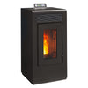 Vulcano EVO Dichter Pellet-Ofen 12 kW mit Konzentrischem Abluft-Kit Hinten