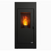 ETNA Vulcano Silenzio UP Dichter Pellet-Ofen mit Konzentrischem Anschluss-Kit Oben
