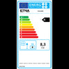 ETNA Vulcano Silenzio UP Dichter Pellet-Ofen mit Konzentrischem Anschluss-Kit Oben