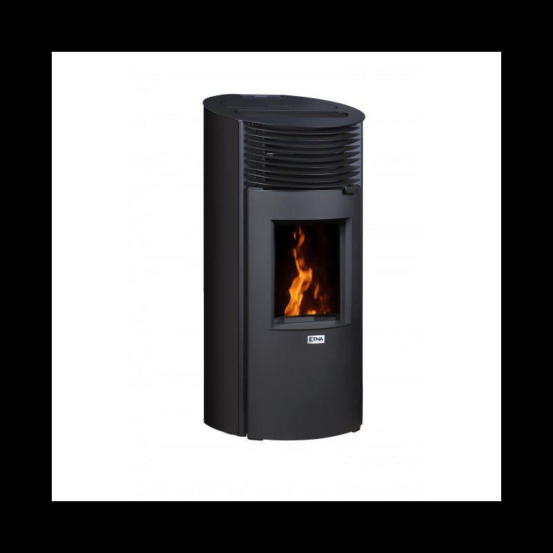 ETNA Luxe Roméo Pelletkaminofen: Leise, Wasserdicht, 8 kW, mit Abluft-Kit