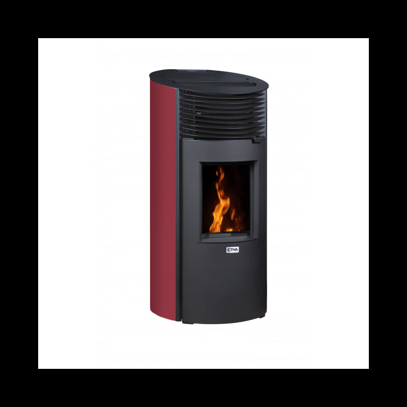 ETNA Luxe Roméo Pelletkaminofen: Leise, Wasserdicht, 8 kW, mit Abluft-Kit