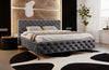 Luxuriöses Designer Polsterbett Sienna Samt – Modernes Komfortbett für Ihr Schlafzimmer