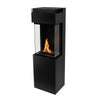 Planika Polaris Bioethanol Standkamin: Automatisch, Fernbedienbar, 3-seitige Flammen