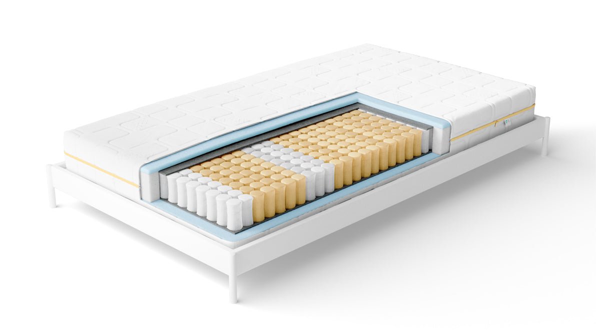 NightSense® Luxus Taschenfederkern Matratze – Aloe Vera Bezug, Orthopädisch, Alle Härtegrade