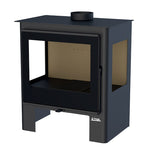 Lade das Bild in den Galerie-Viewer, Holzofen Shiva Etna 10 kW – 3-Glas, Triple-Verbrennung, 56 cm Holzscheite
