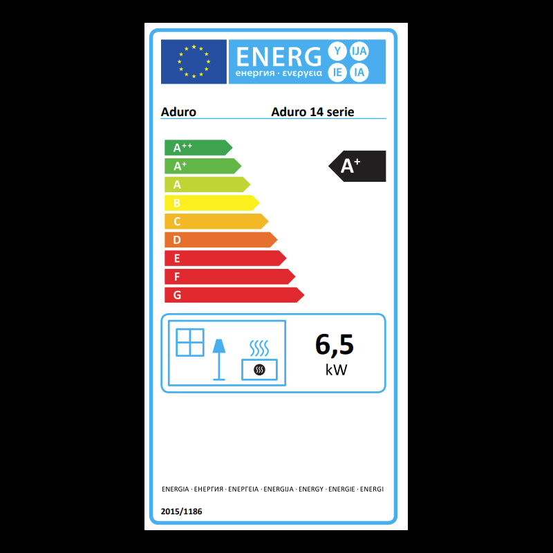 Aduro 14 Holzofen 9 kW – modernes Kubusdesign, hohe Effizienz