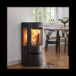 Lade das Bild in den Galerie-Viewer, Aduro 17 Holzofen mit Panorama-Glas, 7 kW, 140 m² Heizleistung
