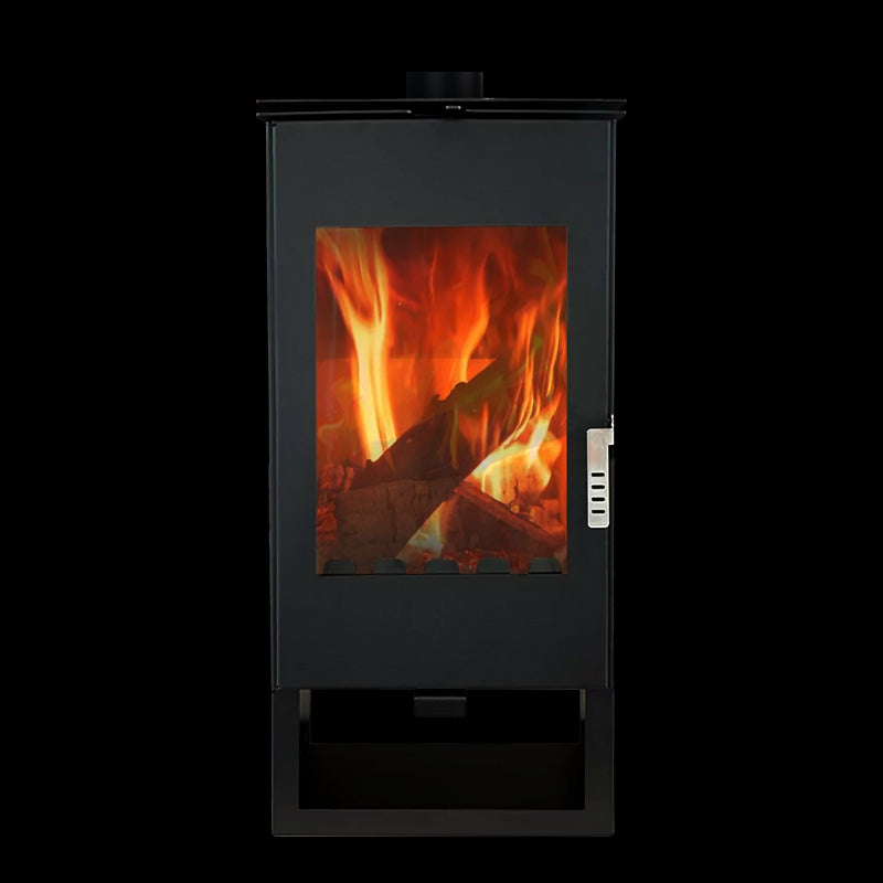 Aicardo 7,5 kW Holzofen: Effiziente Heizung für bis zu 75 m² mit Dreifachverbrennung